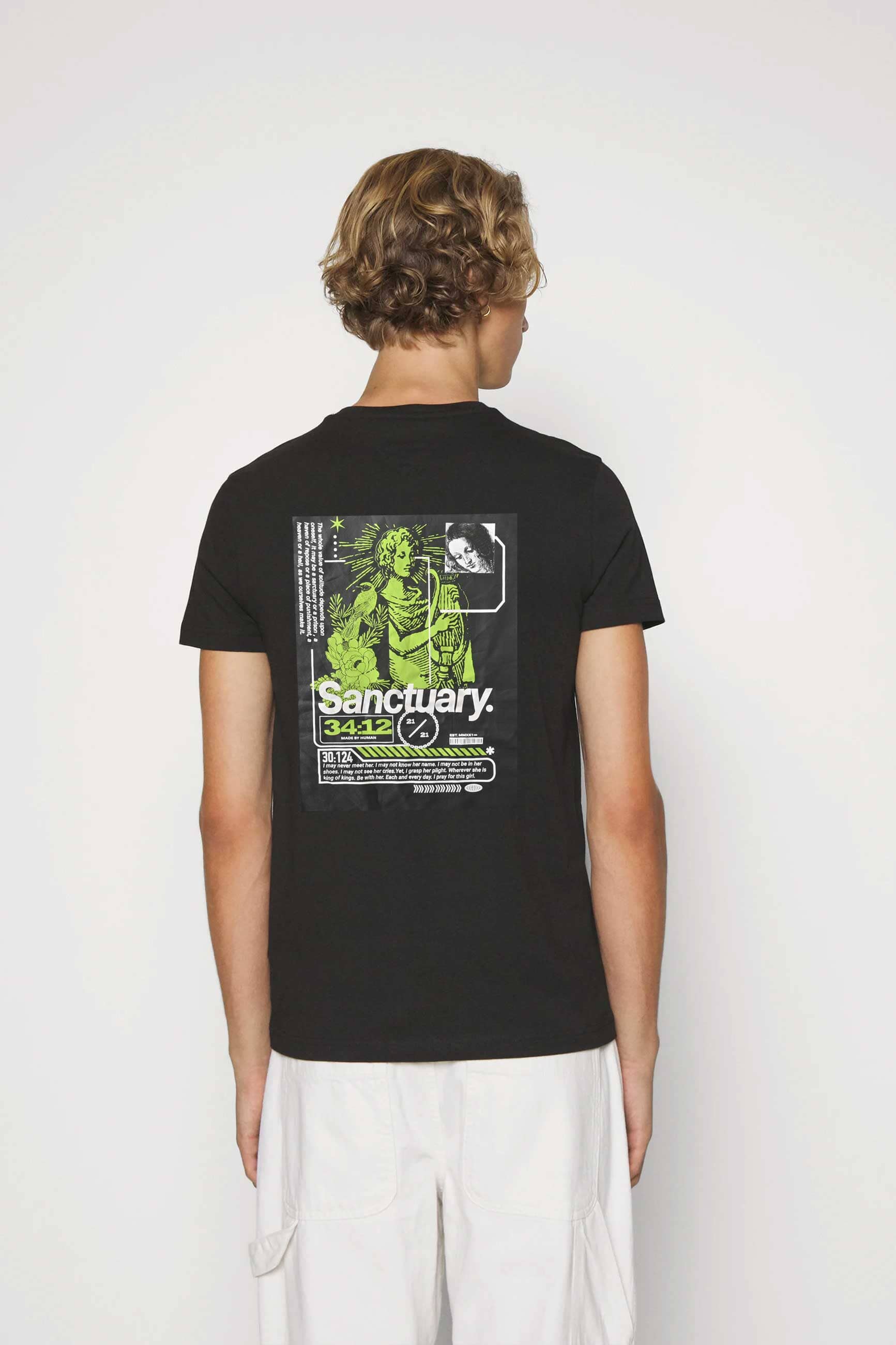 Polo Republica Men's Sanctuary Brooklyn Printed Crew Neck Tee Shirt