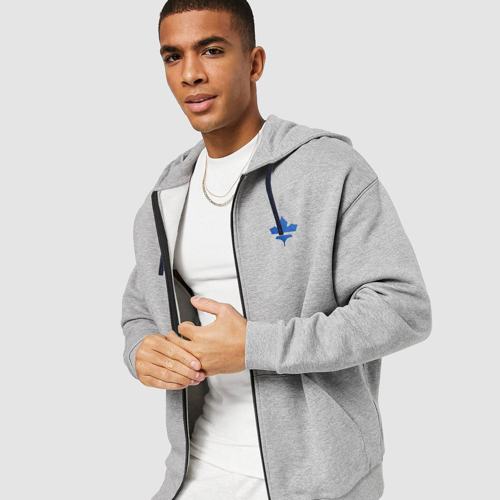 Men's thermal zip on sale hoodie