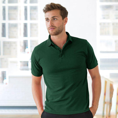 Men's Minor Fault Polo Shirt Minor Fault Image Bottle Green S 