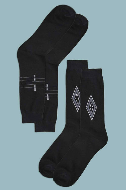 Men's Kielce Dress Socks - Pack Of 2 Pairs Socks RKI 