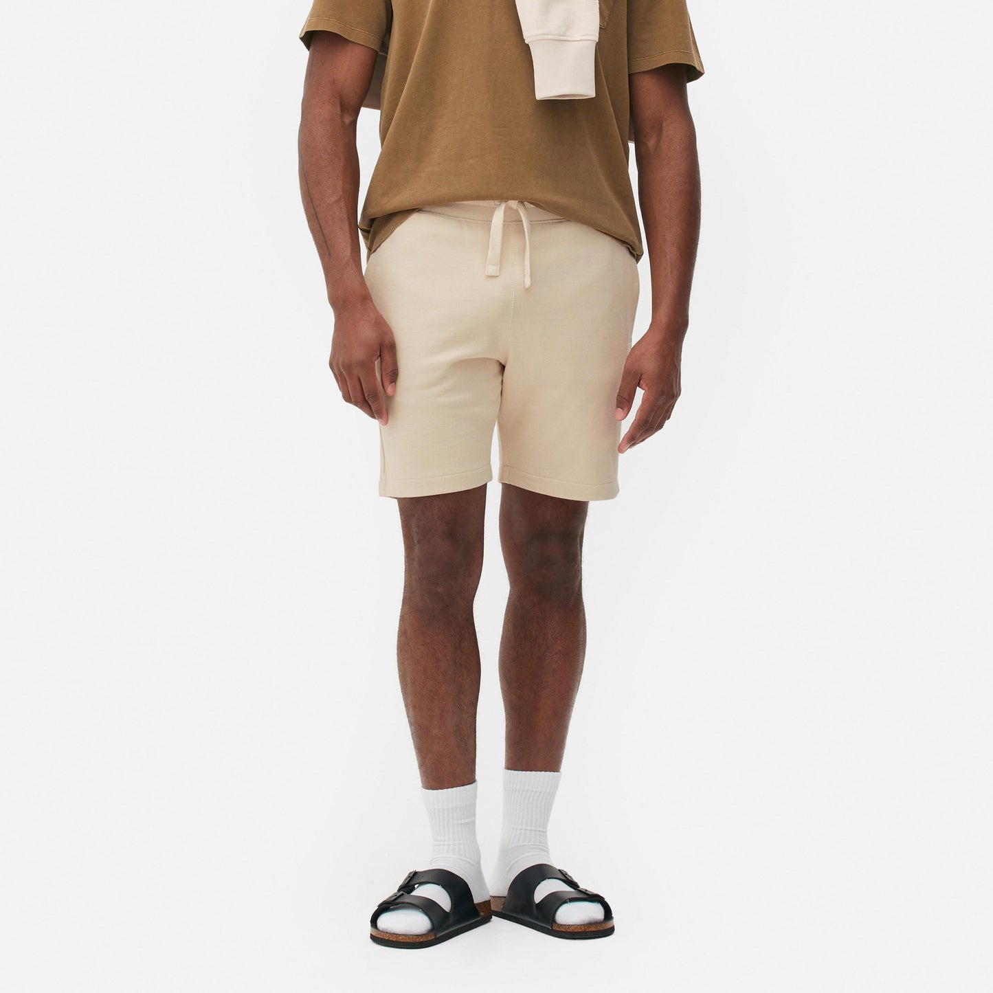 The SH Men's Premium Jersey Shorts Men's Shorts Yasir Bin Asad Beige XS 