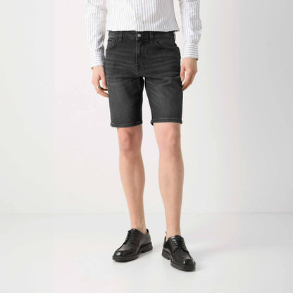 F&F Men's Rollingen Denim Shorts Men's Shorts HAS Apparel Black 26 19