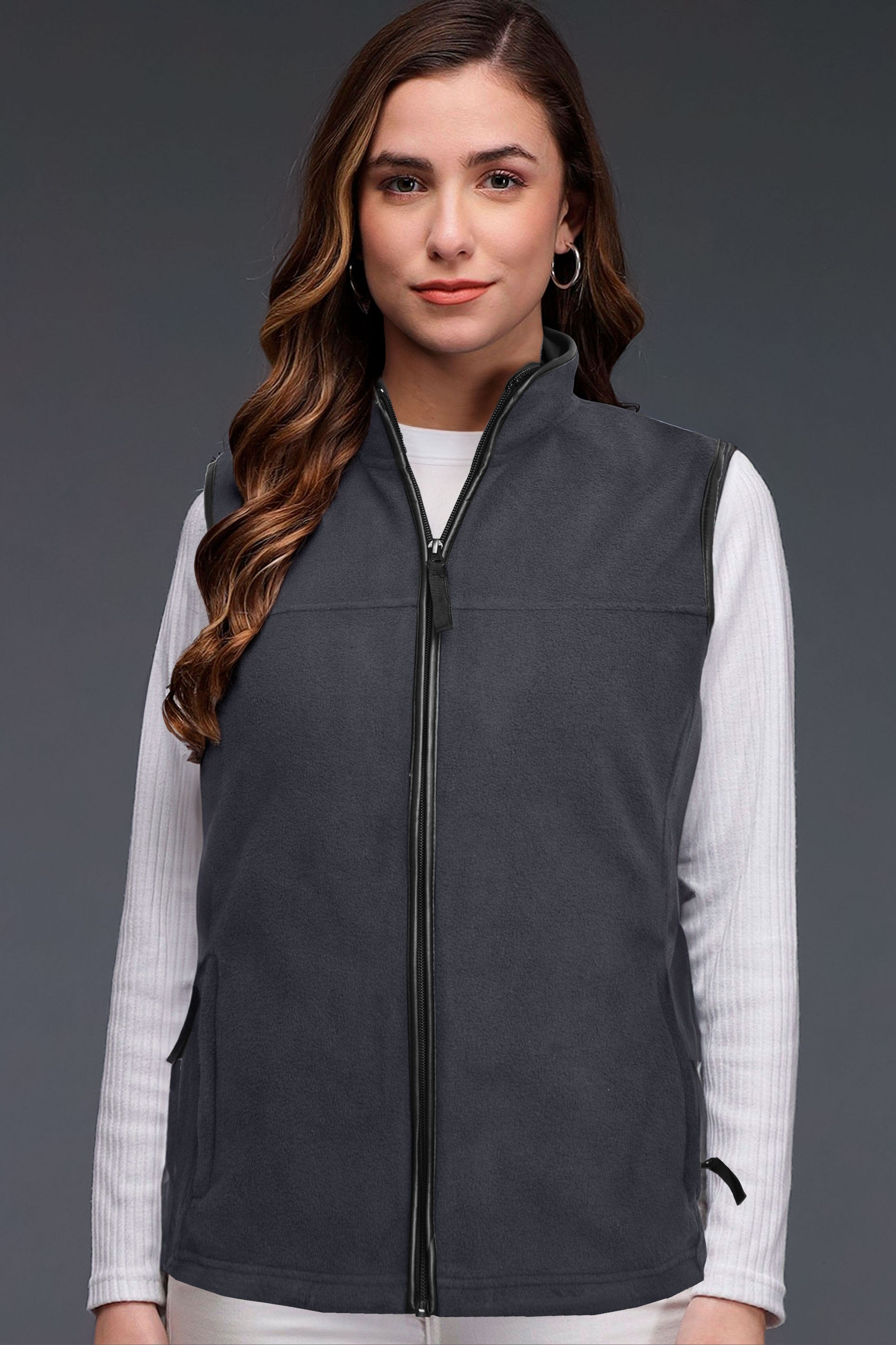 Fleece sales bodywarmer womens