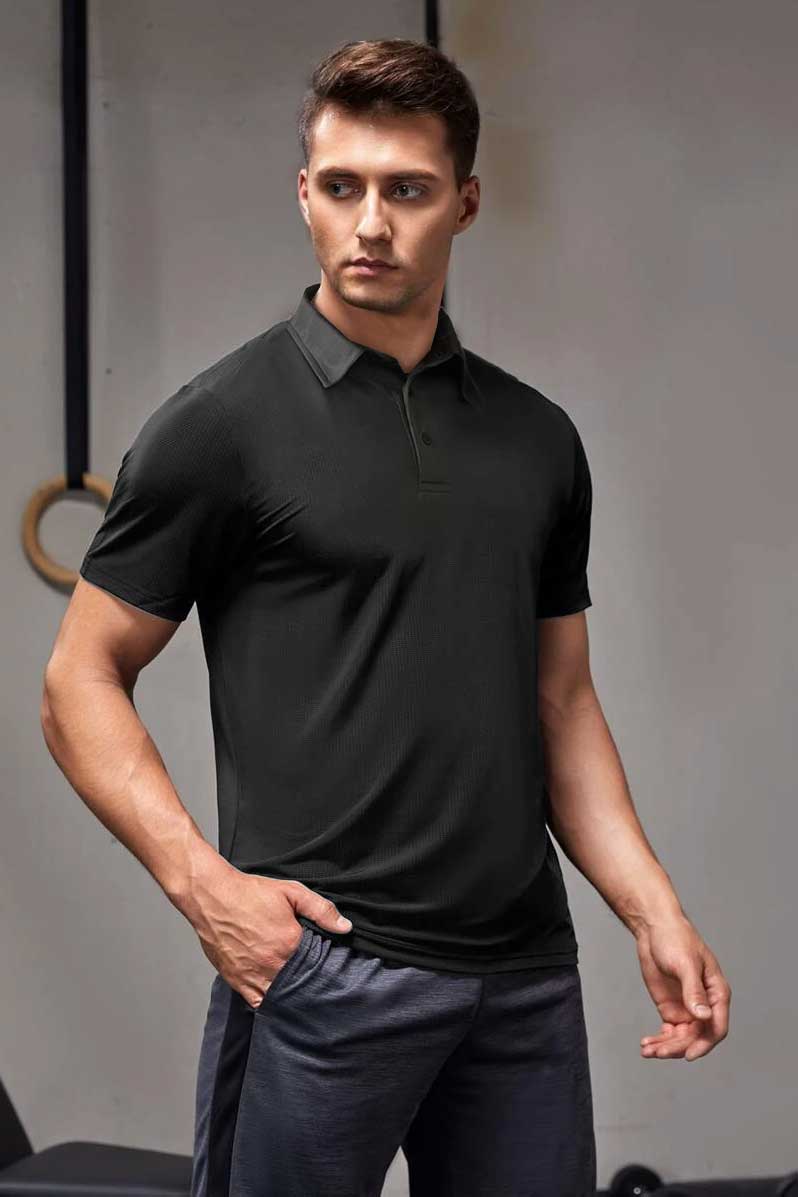 Polo Republica Men's Essentials Activewear Polo Shirt - Moisture Wicking Men's Polo Shirt Polo Republica 