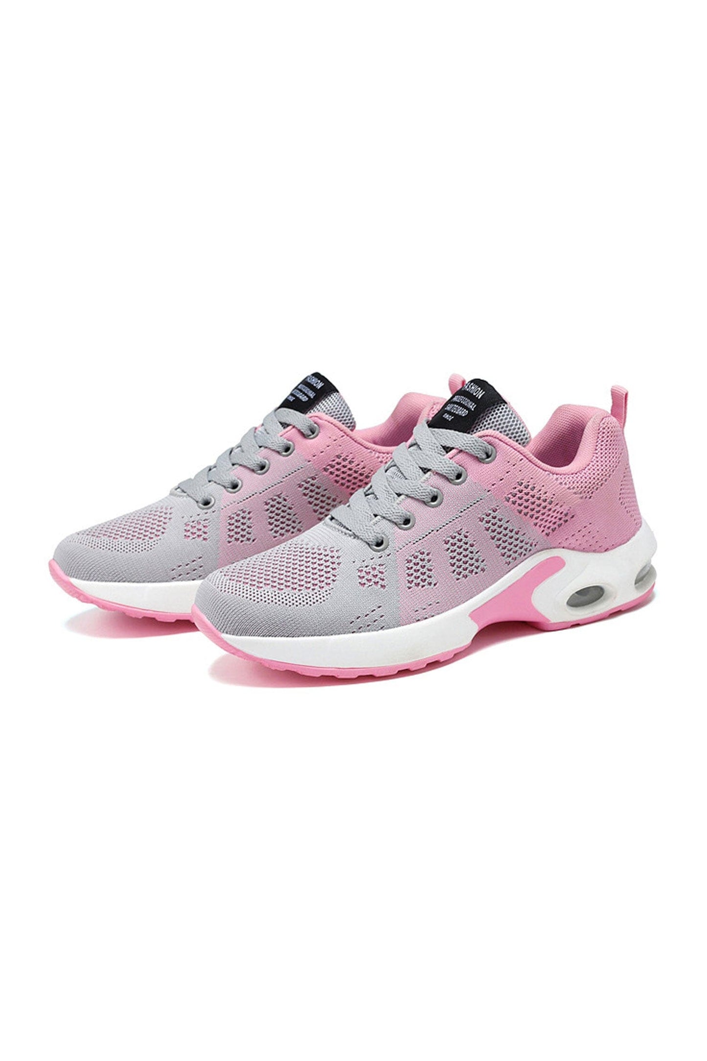 Fashion Women's Air-Cushioned Lace-Up Sneakers Women's Shoes Shaoxing Shangqu im&ex Co.,ltd Pink EUR 36 