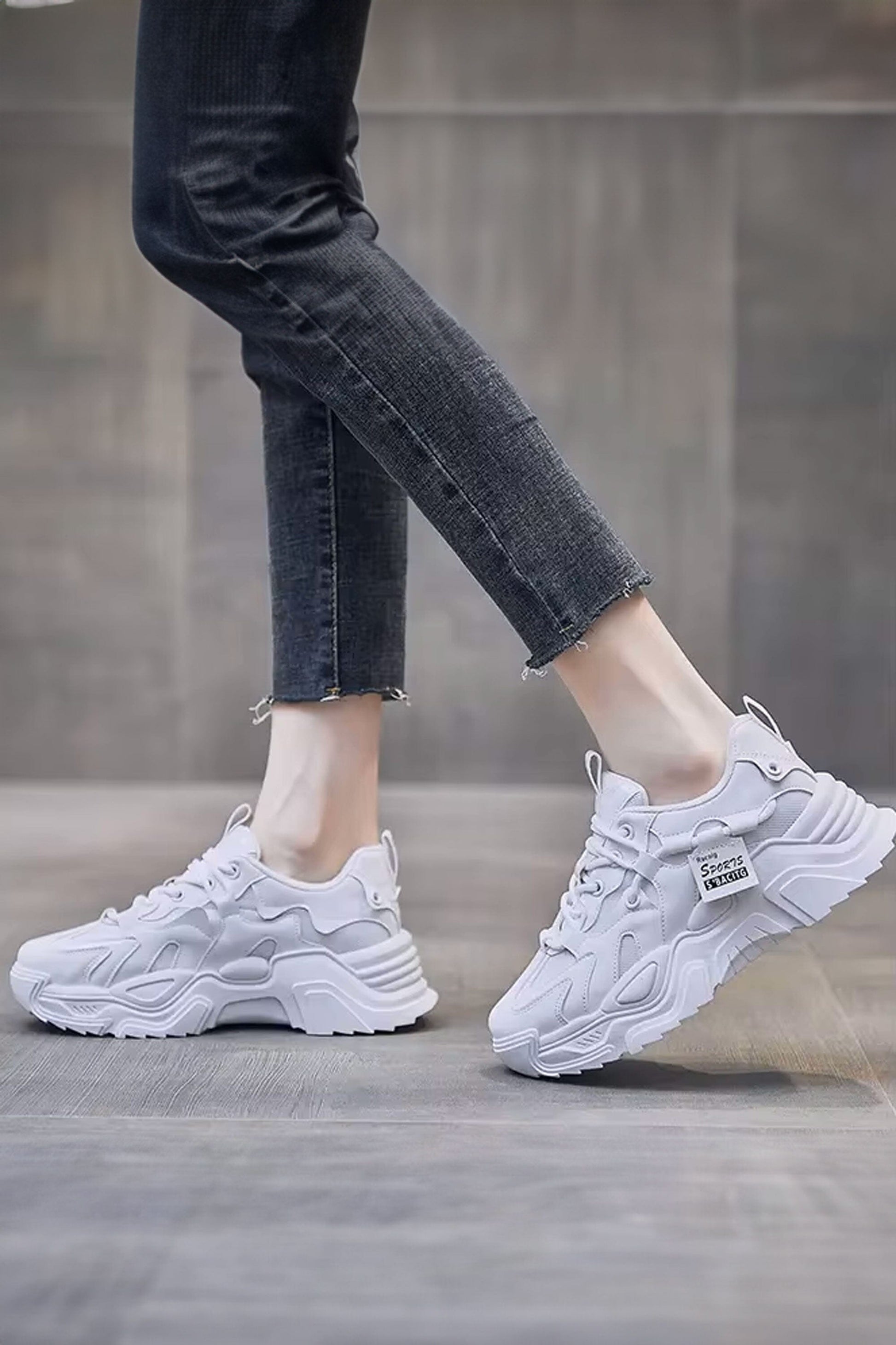 Women's Classic Lace-Up Sneakers Women's Shoes Shaoxing Shangqu im&ex Co.,ltd 