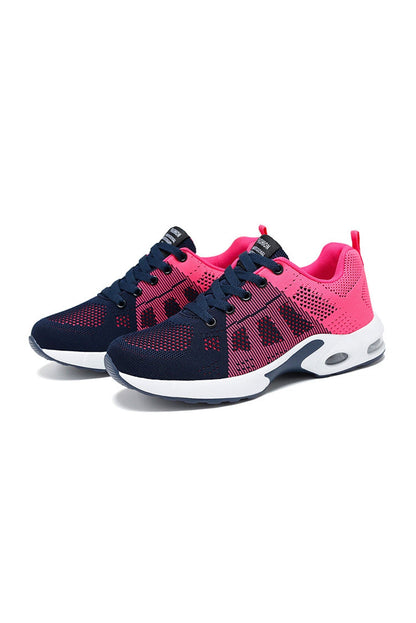 Fashion Women's Air-Cushioned Lace-Up Sneakers Women's Shoes Shaoxing Shangqu im&ex Co.,ltd 