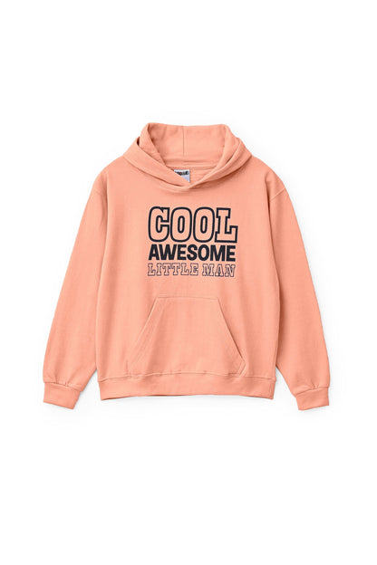 Happy Boy's Cool Awesome Printed Pullover Hoodie Boy's Pullover Hoodie Salman Rahim Powder Pink S(6-7 Years) 