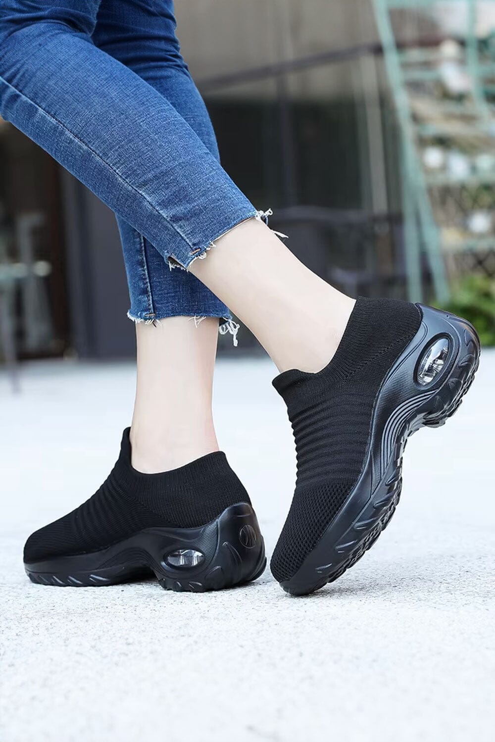 Women's Air Cushion Slip-On Shoes Women's Shoes Shaoxing Shangqu im&ex Co.,ltd 