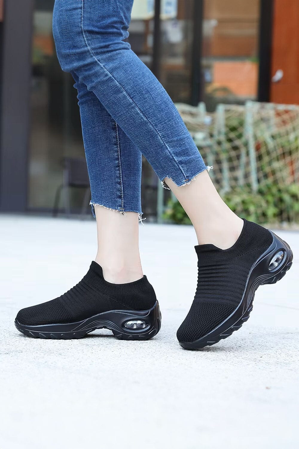 Women's Air Cushion Slip-On Shoes Women's Shoes Shaoxing Shangqu im&ex Co.,ltd 