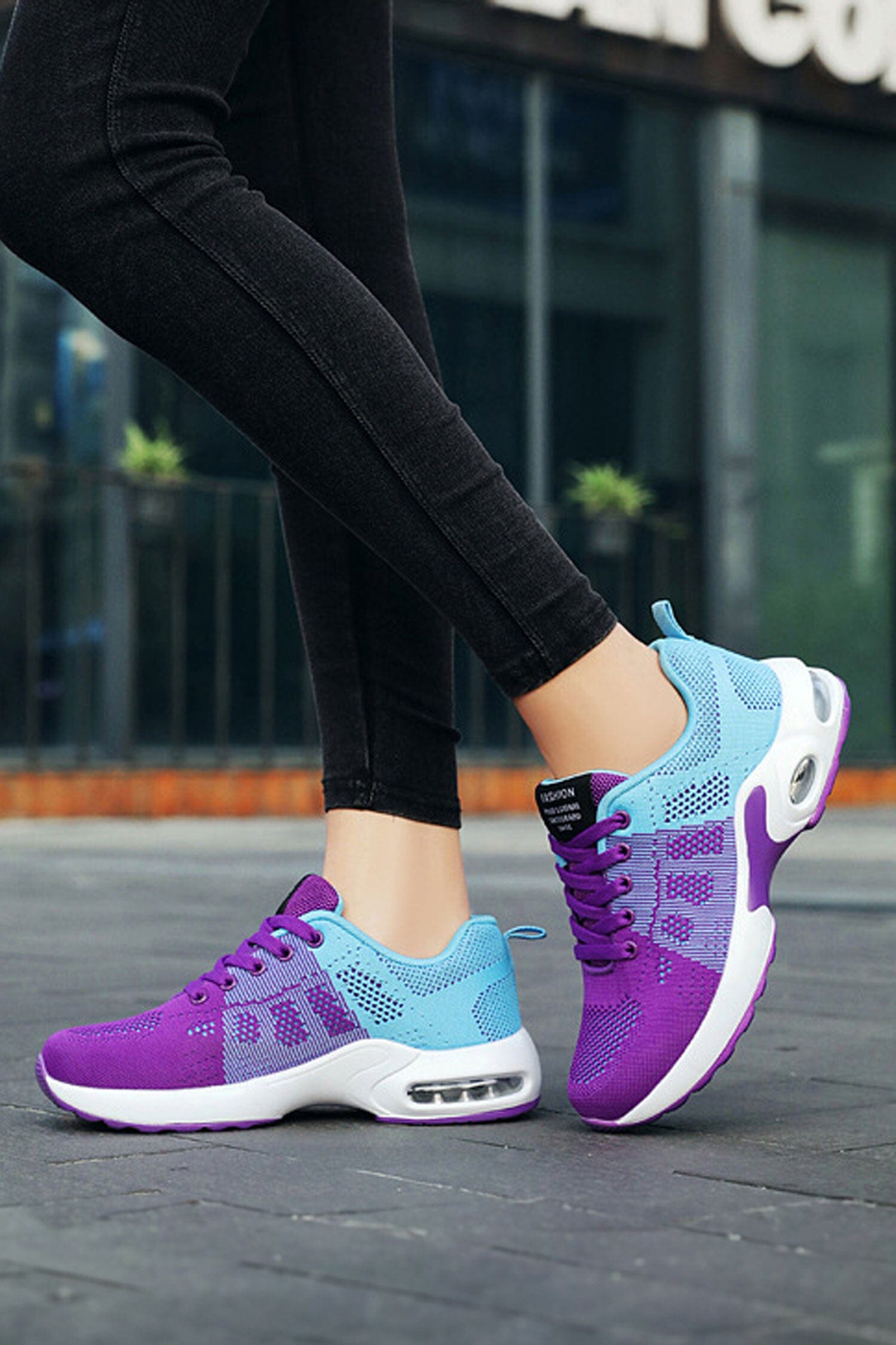 Fashion Women's Air-Cushioned Lace-Up Sneakers Women's Shoes Shaoxing Shangqu im&ex Co.,ltd 