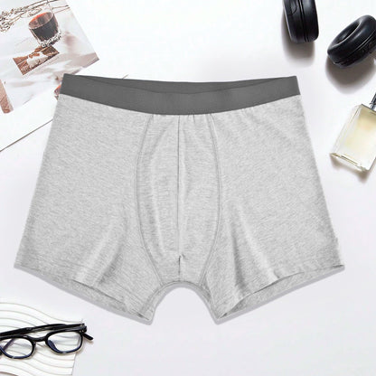 Eternity Men's Breathable Classic Boxer Brief Men's Underwear ETY Heather Grey & Graphite S 