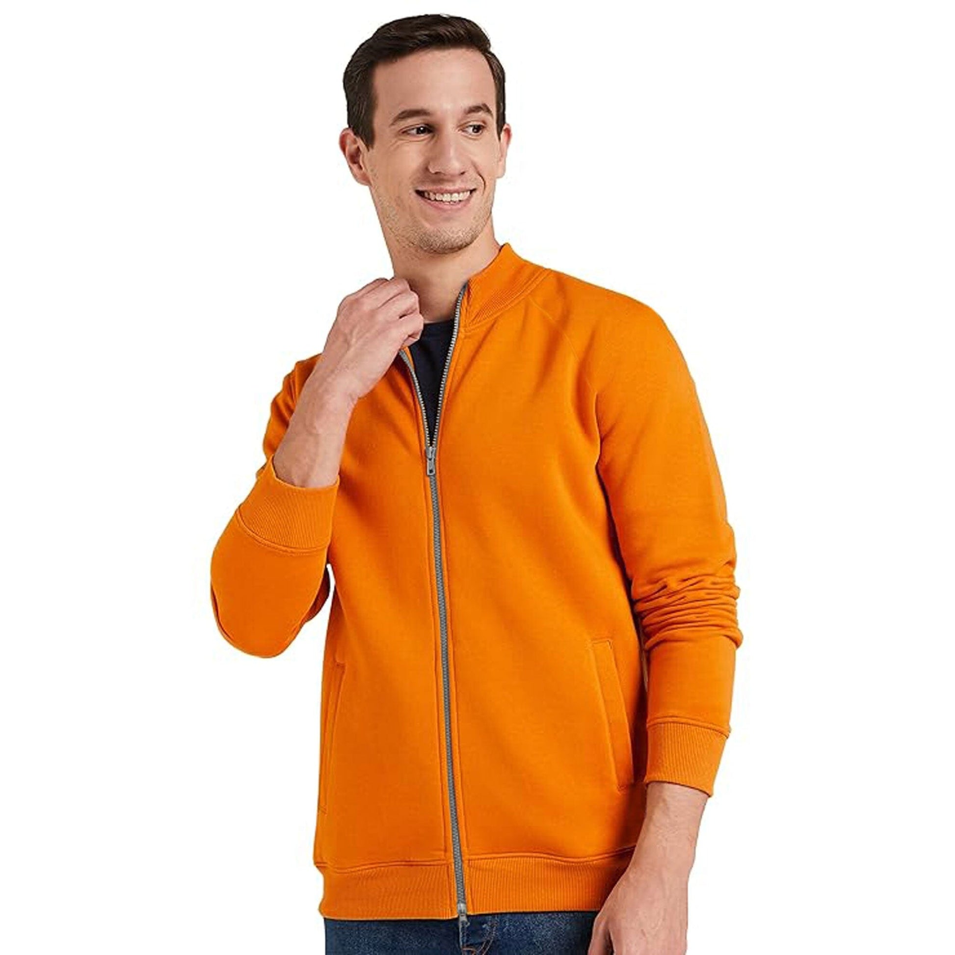 Payper Men's Full Zipper Raglan Sleeve Minor Fault Jacket