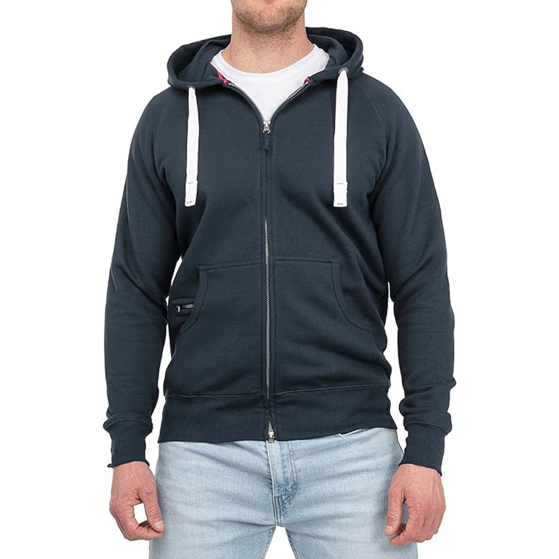 Payper Men's Terry Double Zipper Hoodie