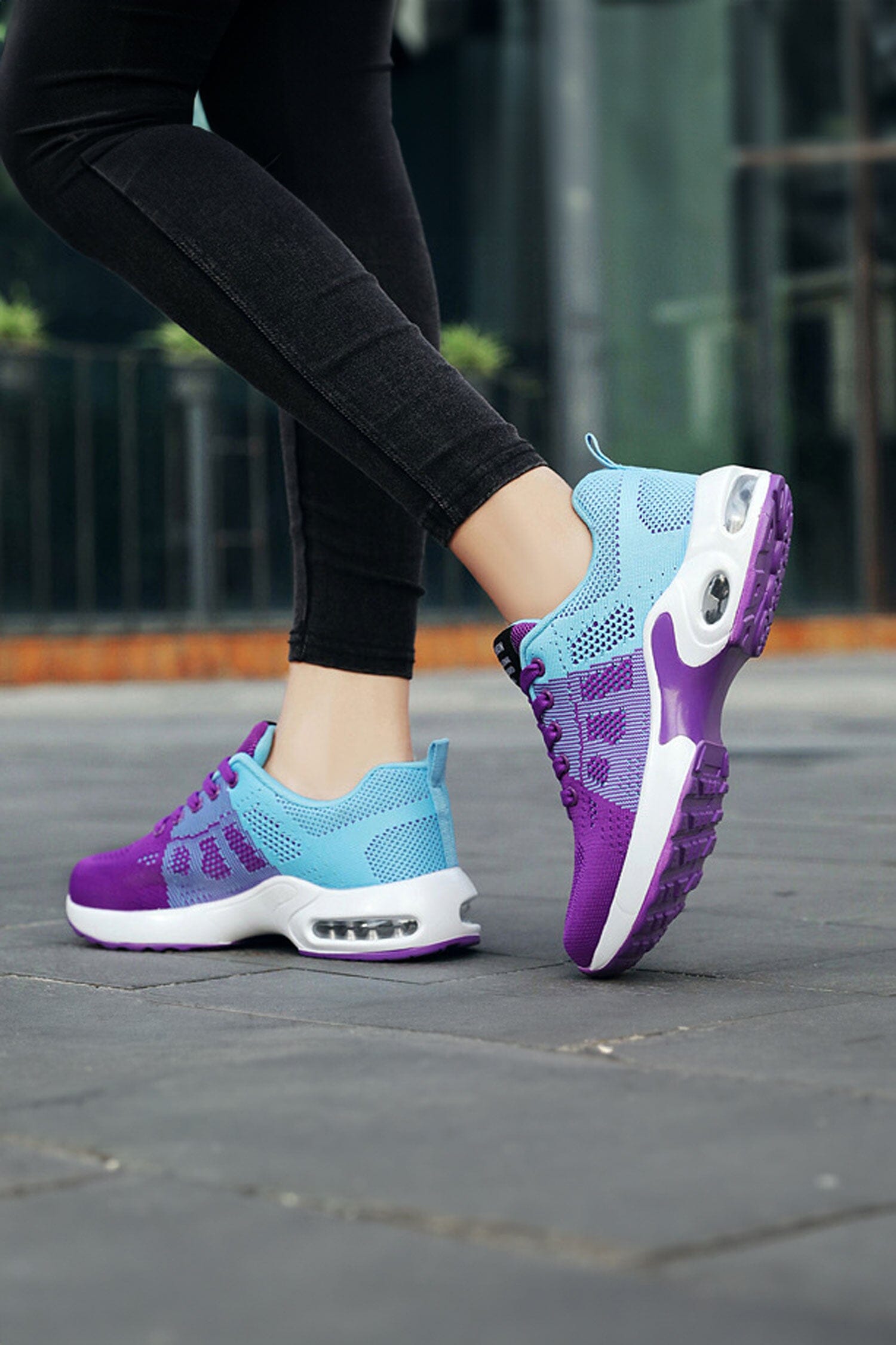 Fashion Women's Air-Cushioned Lace-Up Sneakers Women's Shoes Shaoxing Shangqu im&ex Co.,ltd 