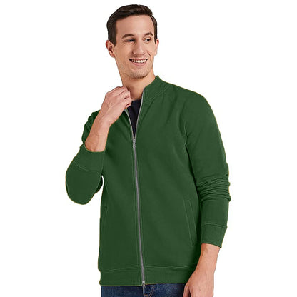 Payper Men's Full Zipper Raglan Sleeve Jacket Men's Jacket First Choice Bottle Green XS 