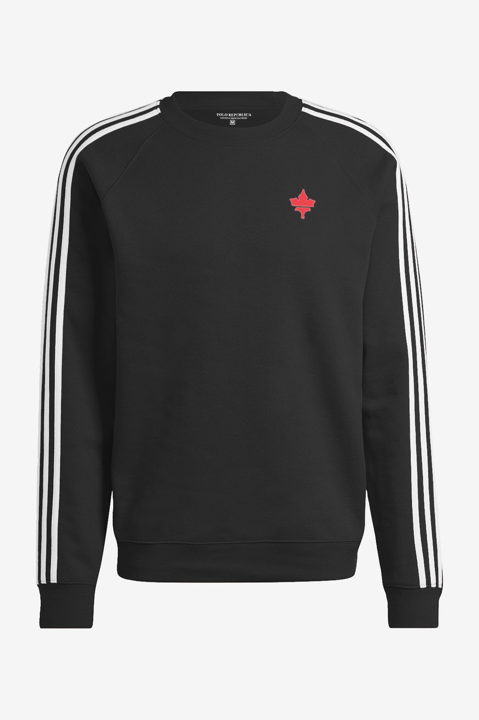 Polo Republica Men's Maple Leaf Embroidered Terry Sweat Shirt Men's Sweat Shirt Polo Republica 