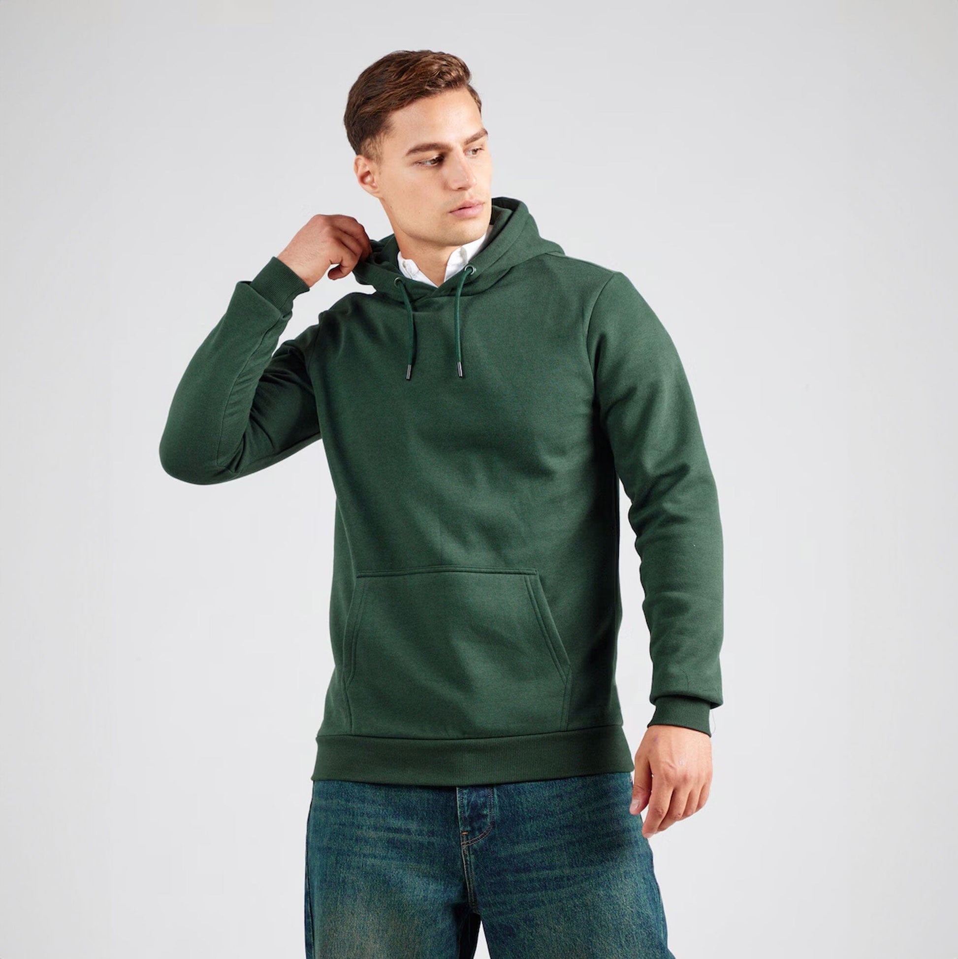 Payper Men's Aberdeen Fleece Pullover Hoodie Men's Pullover Hoodie First Choice Bottle Green XS 