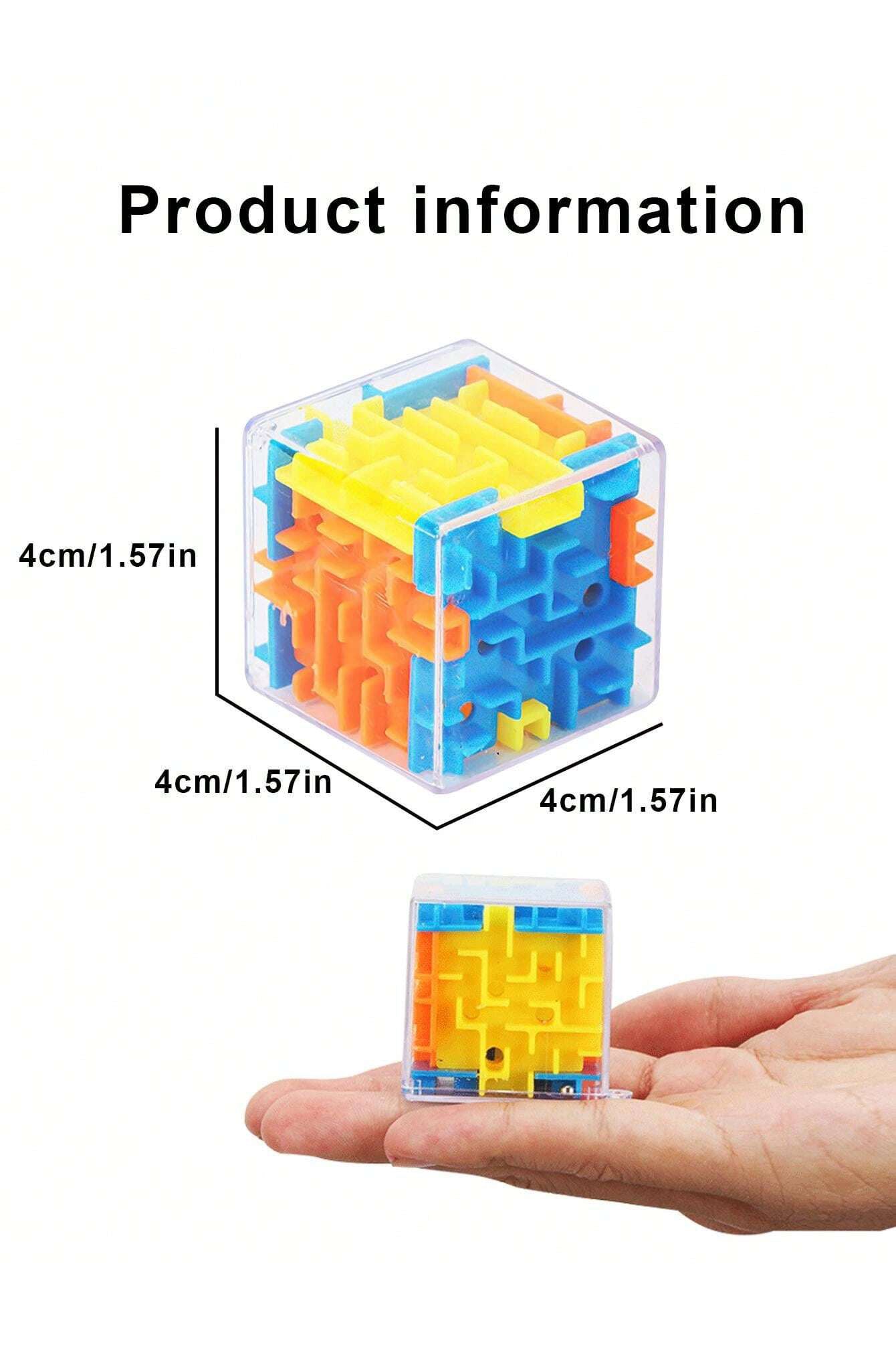 Kid's 3D Cube Maze Puzzle Box