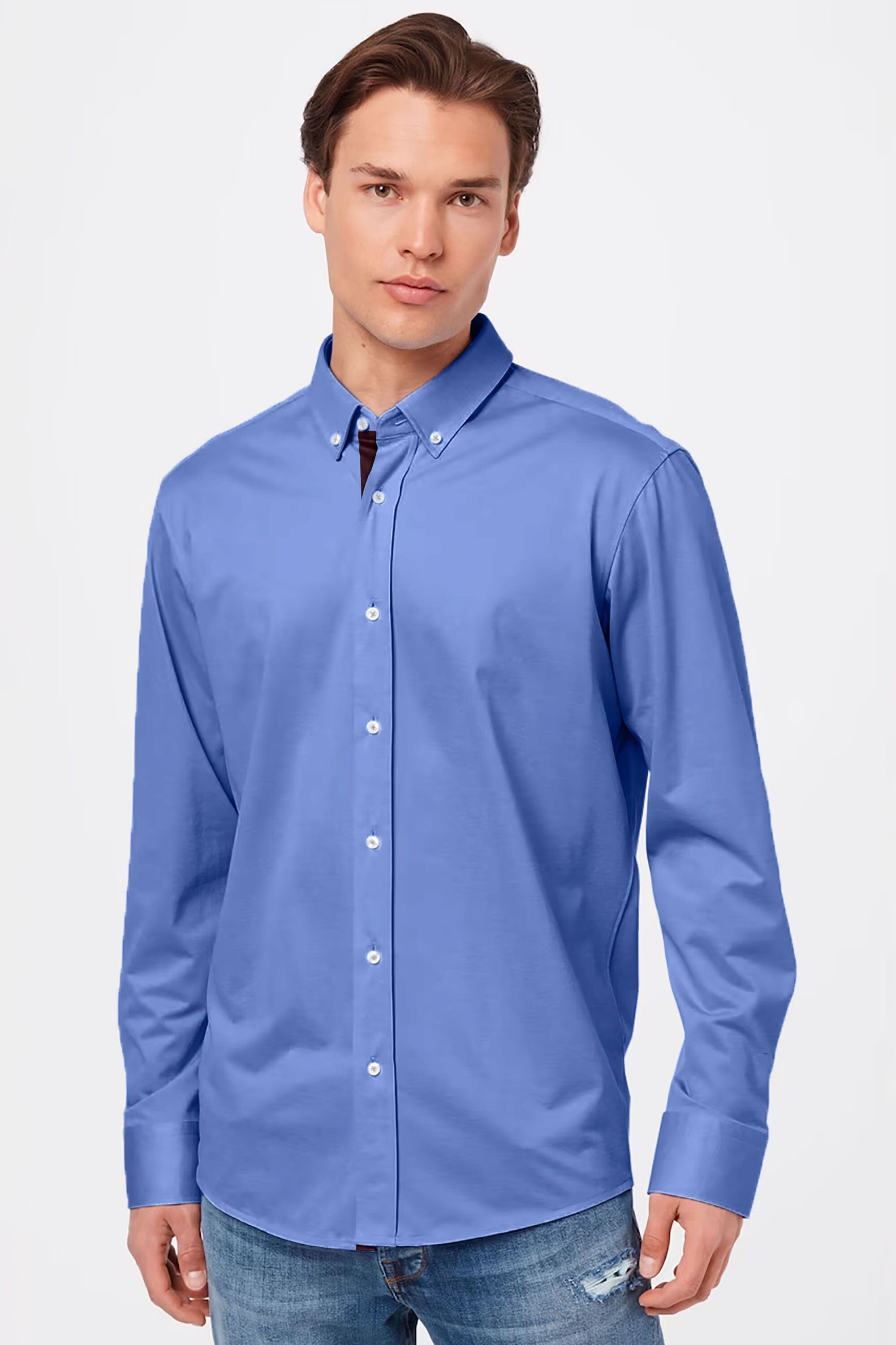 Button down formal dress sales