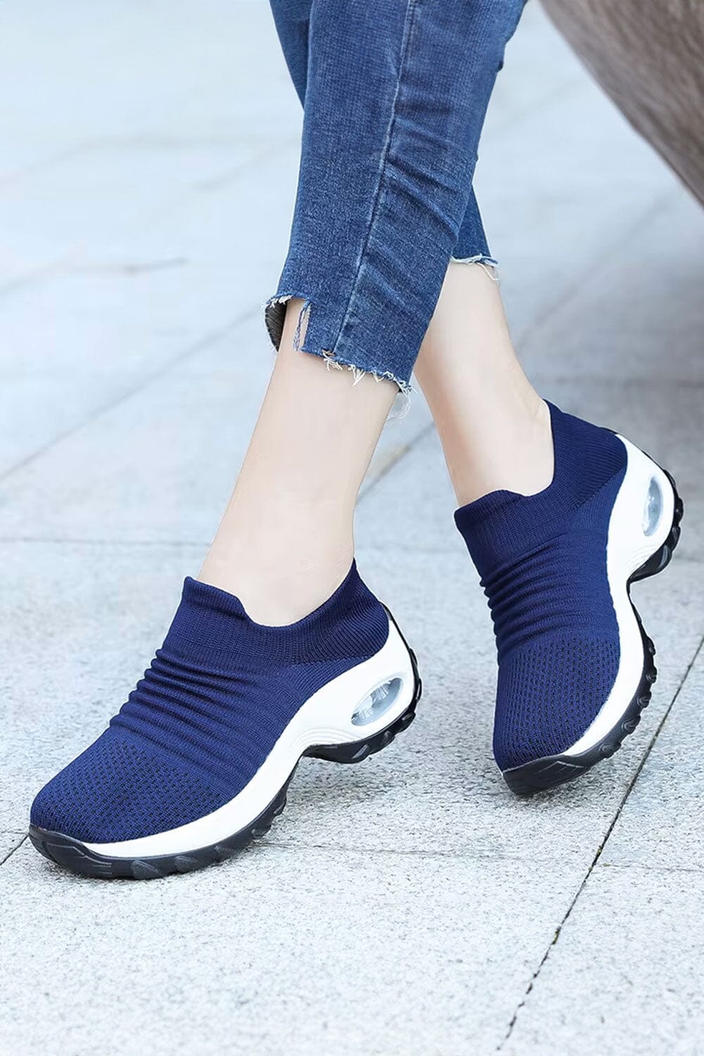 Women's Air Cushion Slip-On Shoes Women's Shoes Shaoxing Shangqu im&ex Co.,ltd 