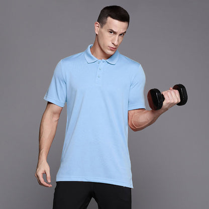 Polo Republica Men's Moisture Wicking Activewear Polo Shirt Men's Polo Shirt Polo Republica Sky S 