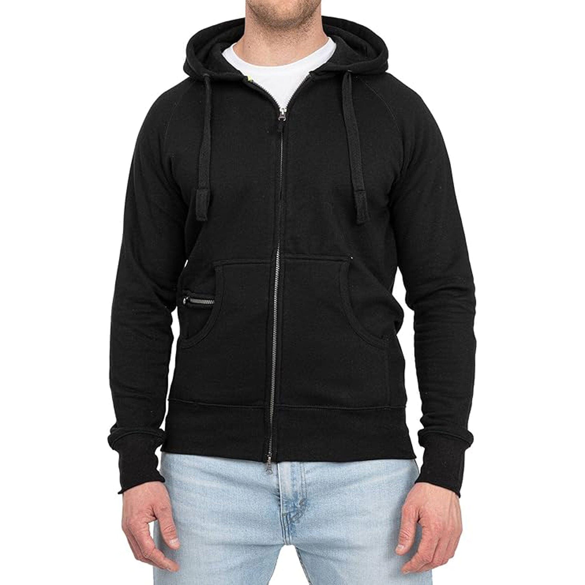 Payper Men's Terry Double Zipper Hoodie