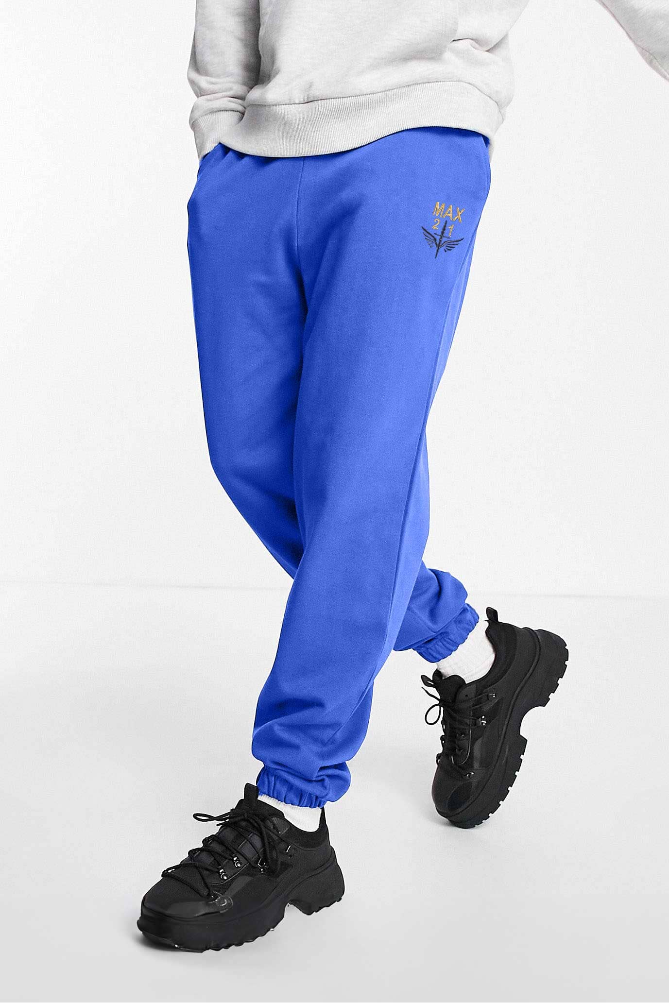 Men Cotton Trouser (Brand: MAX) - Navy– Expostorepk