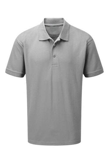 Platic Men's Short Sleeve Minor Fault Polo Shirt Men's Polo Shirt Image Garments (Pvt.) Ltd. Ash XS 