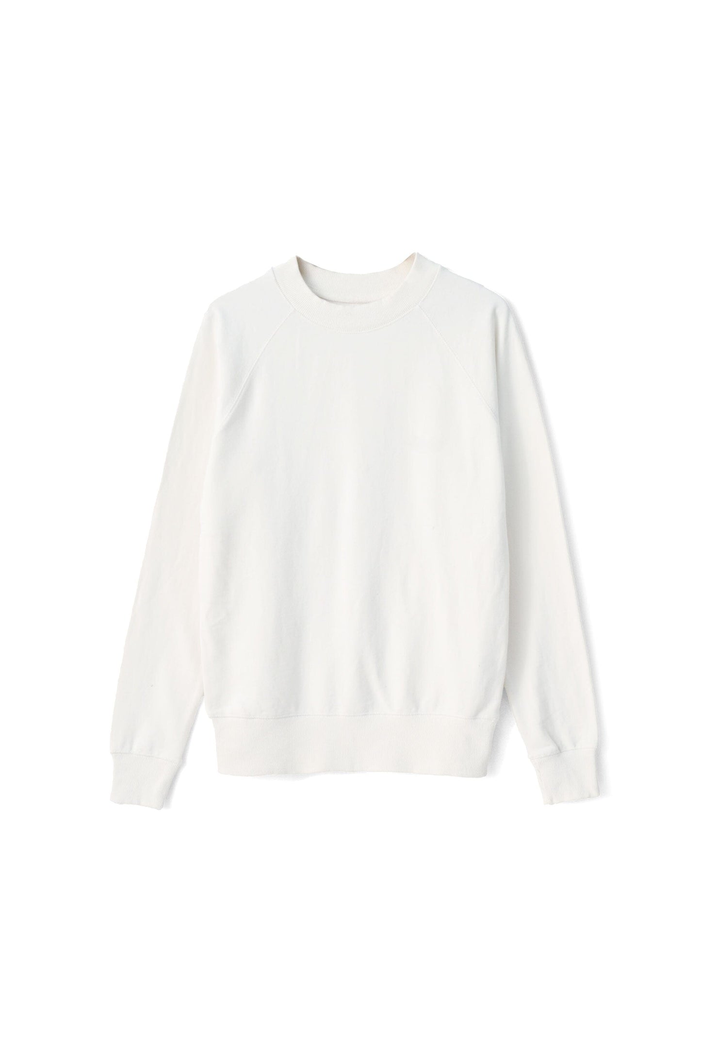 Cut Label Men's Raglan Sleeve Mock Neck Sweat Shirt