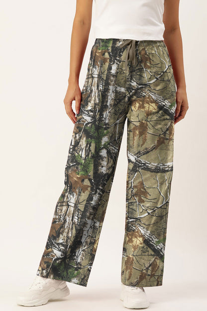 RT Women's Camo Relaxed Fit Trouser