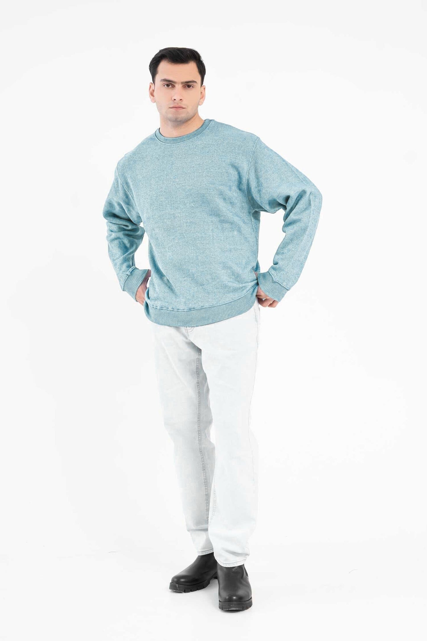 RW Men's Drop-Shoulder Sweat Shirt