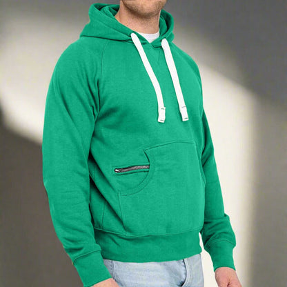 Payper Men's Raglan Sleeve Pullover Hoodie Men's Pullover Hoodie First Choice Aqua Green XS 