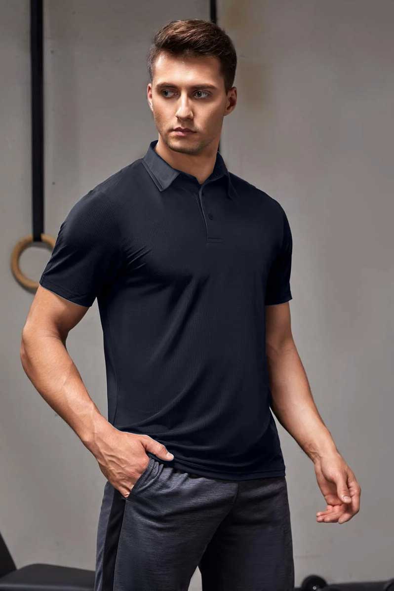 Polo Republica Men's Essentials Activewear Polo Shirt - Moisture Wicking Men's Polo Shirt Polo Republica 