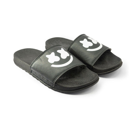 Men's Anonymous Printed Classic Slides Men's Shoes SNAN Traders Black EUR 39 