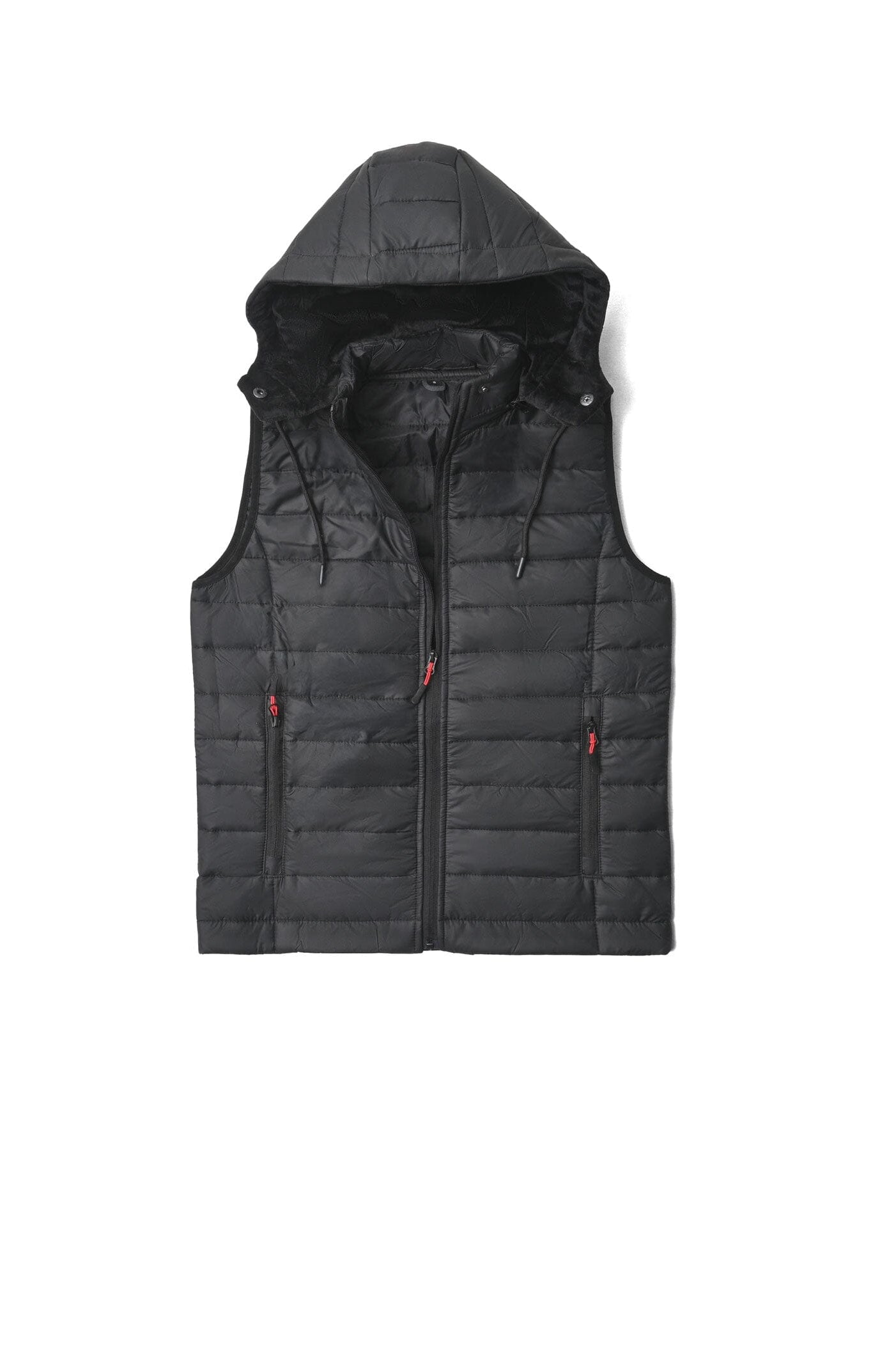 Men's Premium Detachable Hood Puffer Gilet