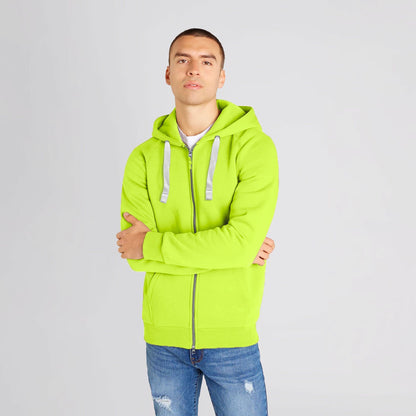 Payper Men's Double Zipper Raglan Sleeve Hoodie Men's Zipper Hoodie First Choice Lime XS 