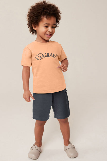 TA Boy's Craquant Embroidered Minor Fault Tee Shirt Boy's Tee Shirt Minhas Garments 