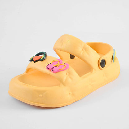 Kid's Classic Slip-On Soft Sole Sandals Boy's Shoes RAM Yellow EUR 30-31 