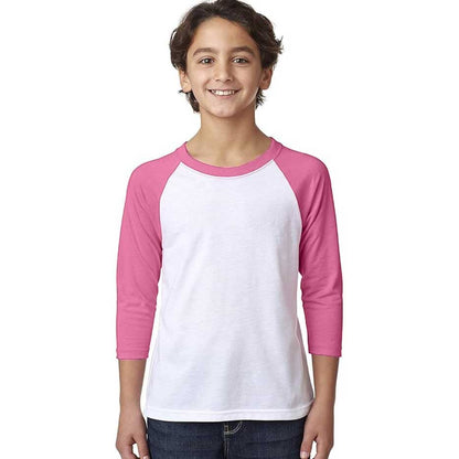 R-Youth Boy's Raglan Sleeve Activewear Tee Shirt Boy's Tee Shirt First Choice 