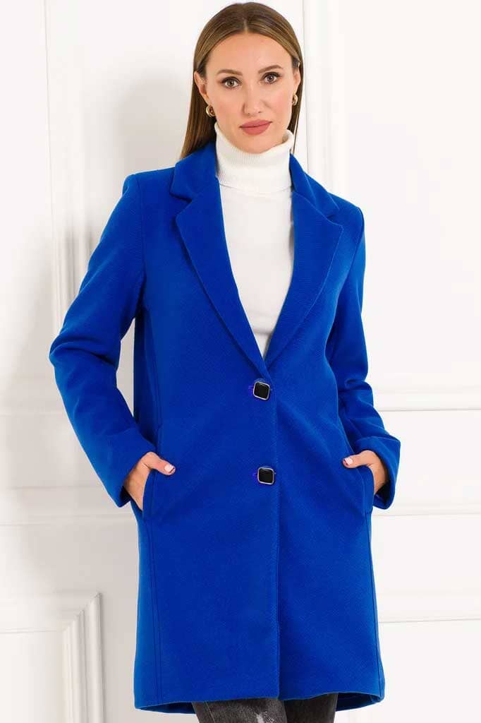 Classic Fashion Women's Winter Outwear Wool Long Coat – elo