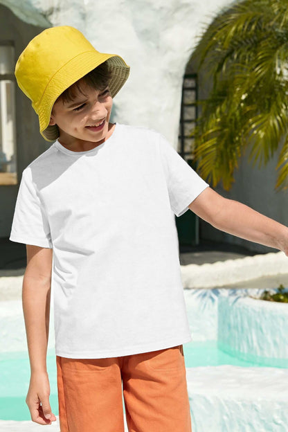 Boy's Babel Short Sleeve Crew Neck Tee Shirt Boy's Tee Shirt Image 