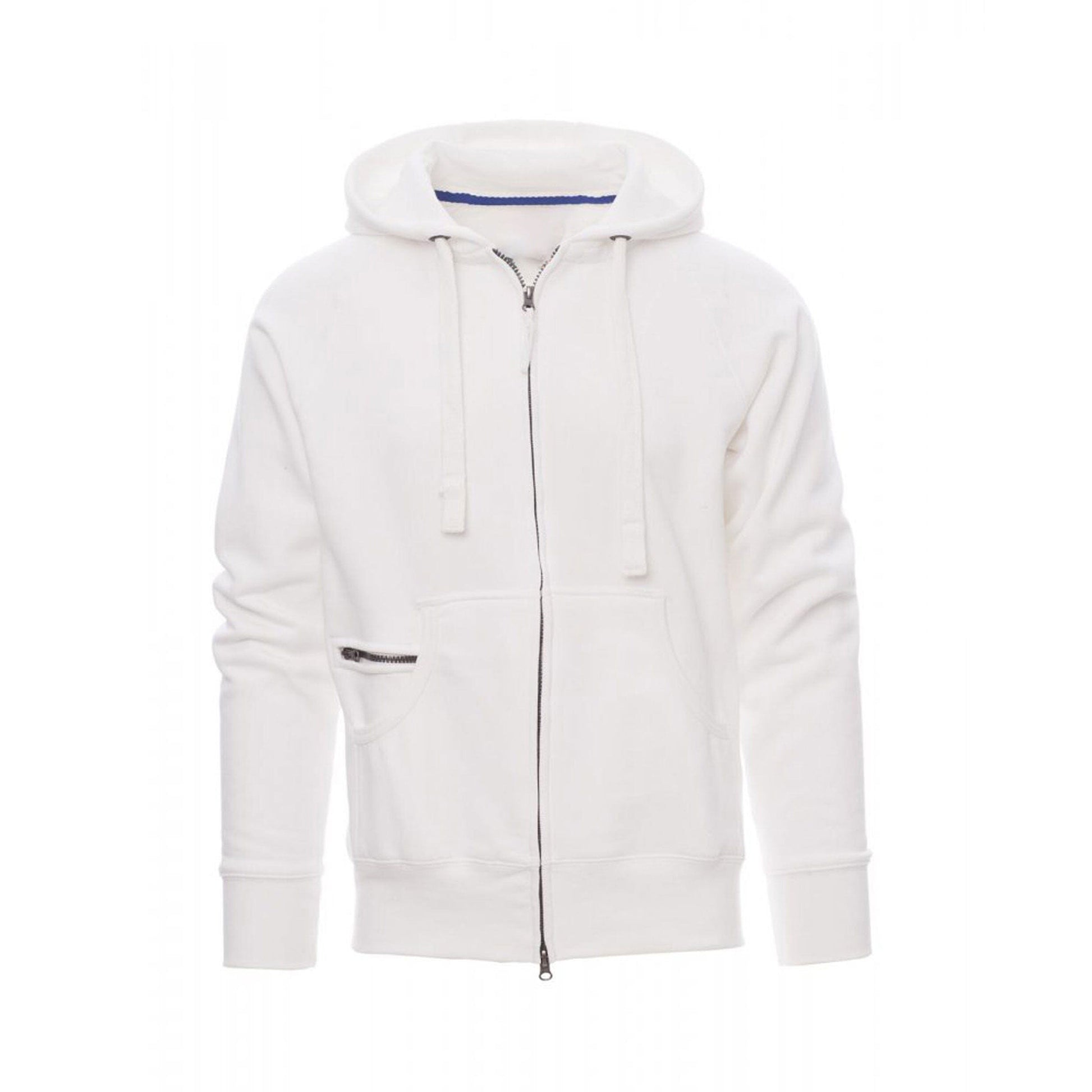 Payper Men's Double Zipper Raglan Sleeve Hoodie Men's Zipper Hoodie First Choice White XS 