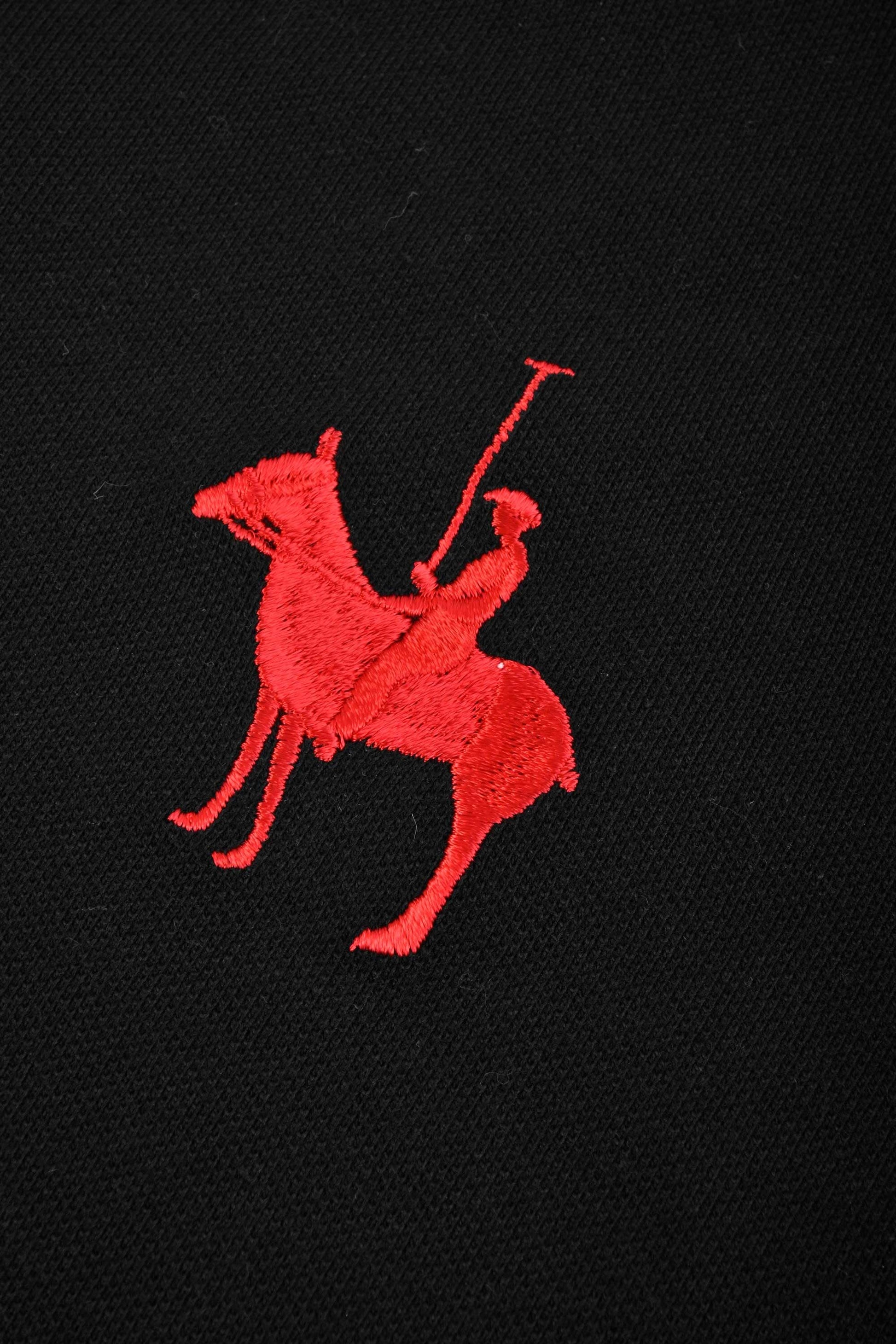 Polo Republica Men's Polo Rider & Crest Embroidered Short Sleeve Polo Shirt Men's Polo Shirt Polo Republica 