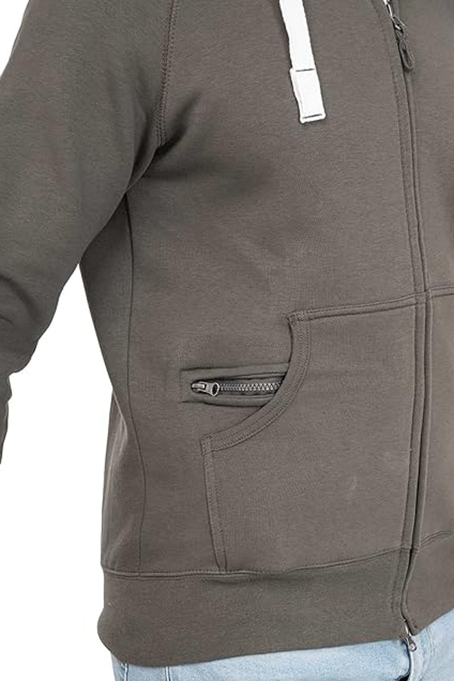 Payper Men's Terry Double Zipper Hoodie