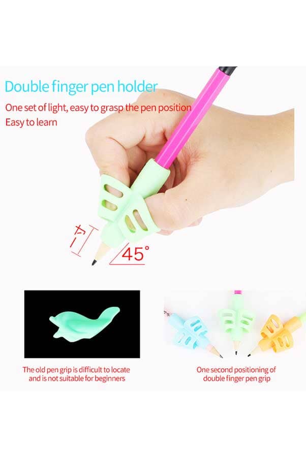 Two Finger Pencil Holder Silicone Tools