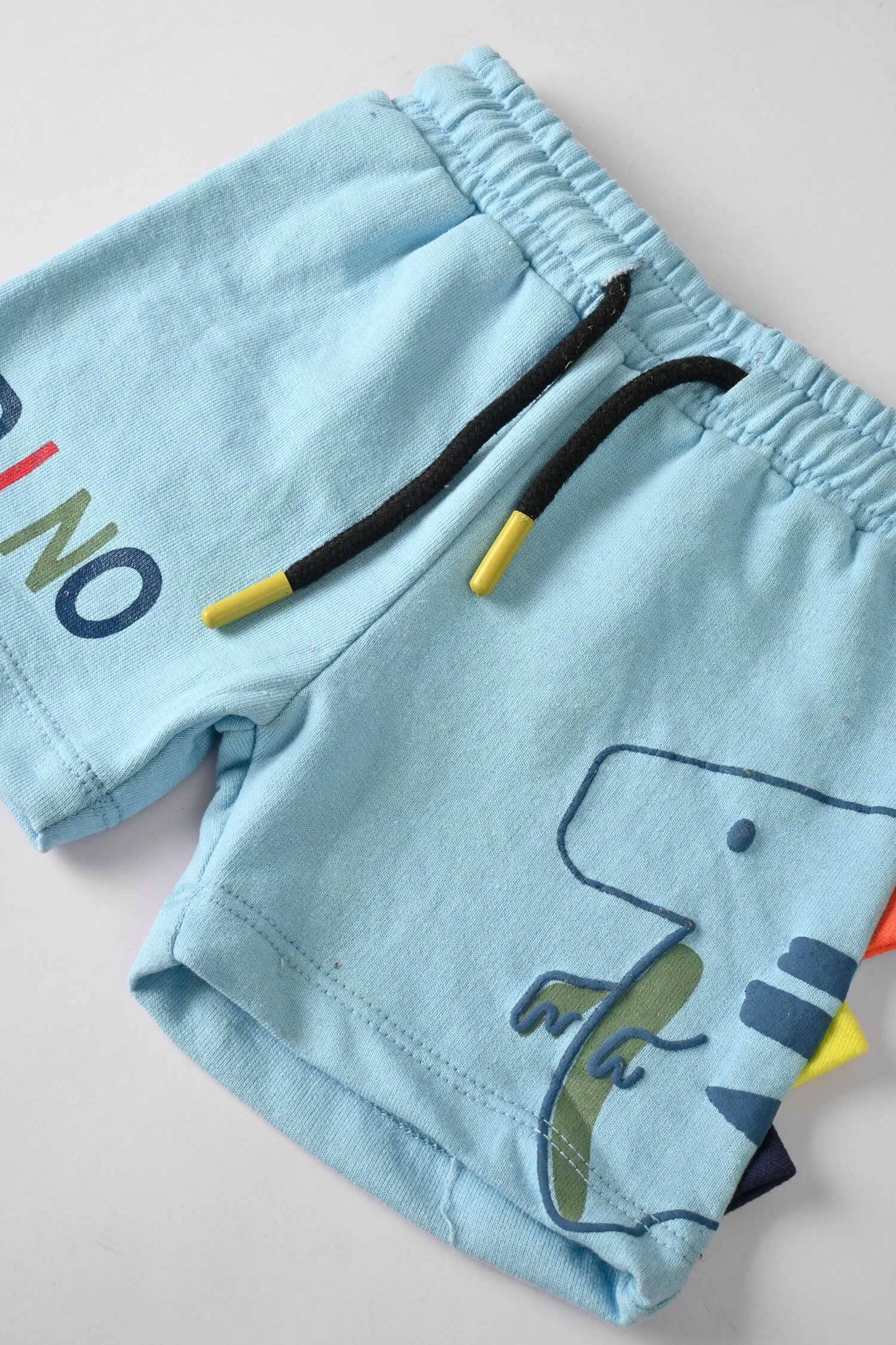 Tiny Teen Baby Kid's Dino Printed Minor Fault Shorts Kid's Shorts SNR 