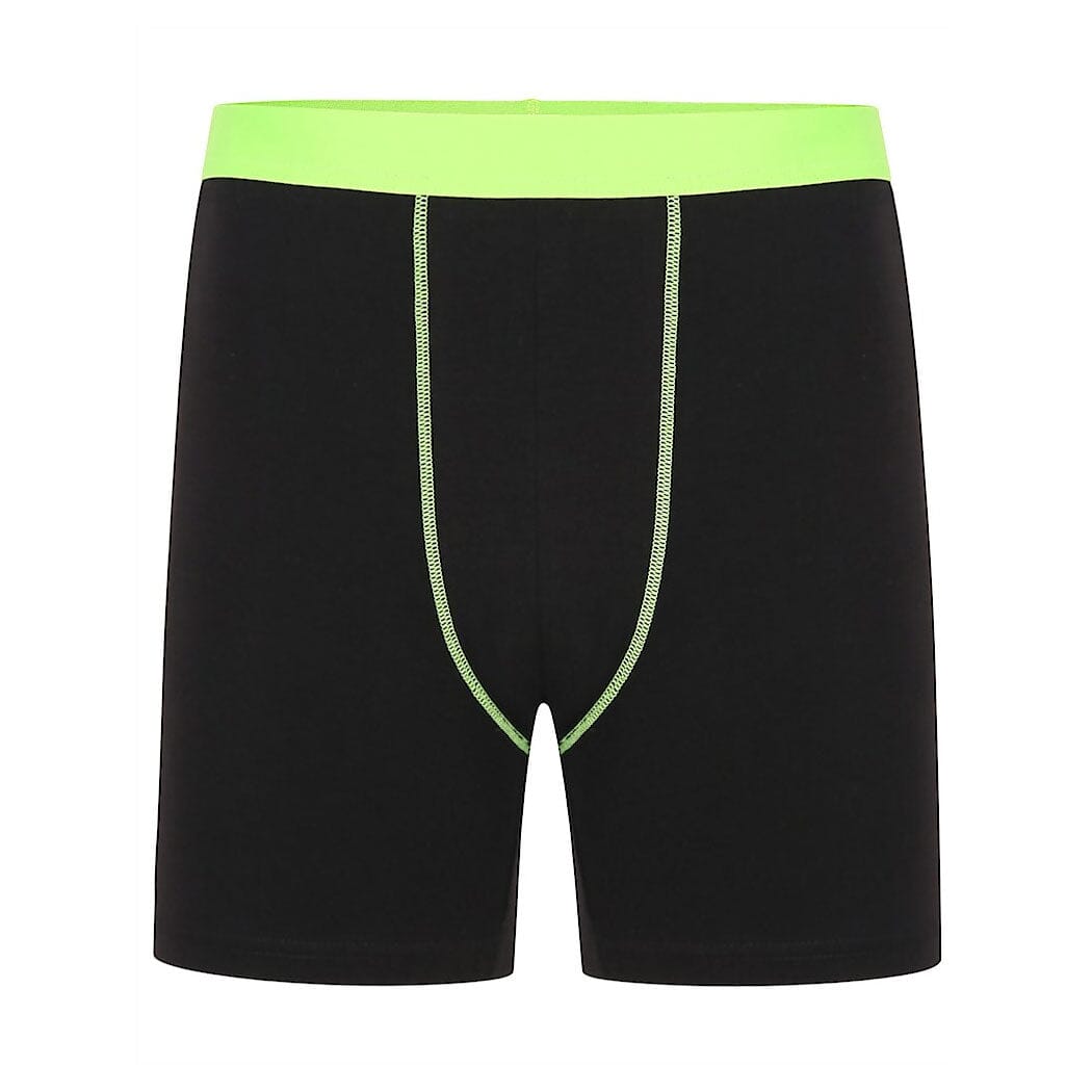 Men's Threading Detail Oxford Boxer Shorts