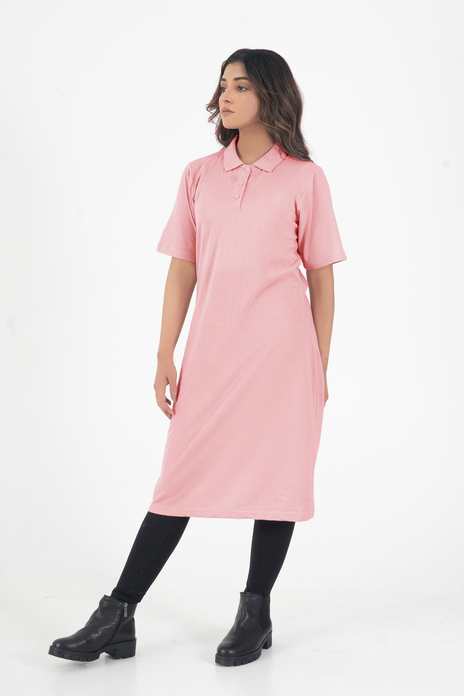 East West Women's Minor Fault Midi Polo Dress Minor Fault East West 