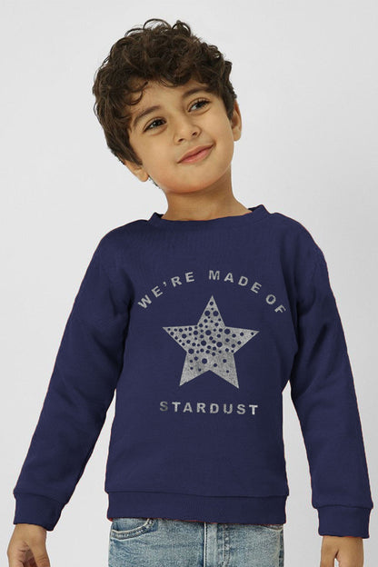 Rabbit Skins Kid's Star Dust Printed Fleece Sweatshirt Kid's Sweat Shirt SNR 